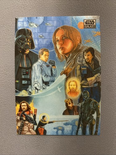 Star wars topps chrome galaxy - topps,
