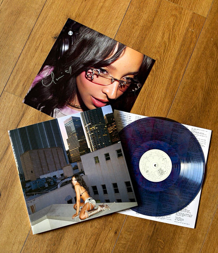 Tinashe popstar signed vinyl - signed,
